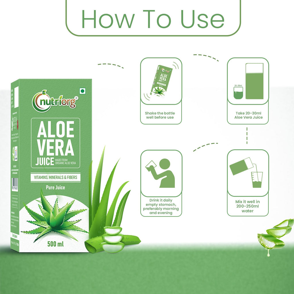 Aloevera Juice with No added sugar