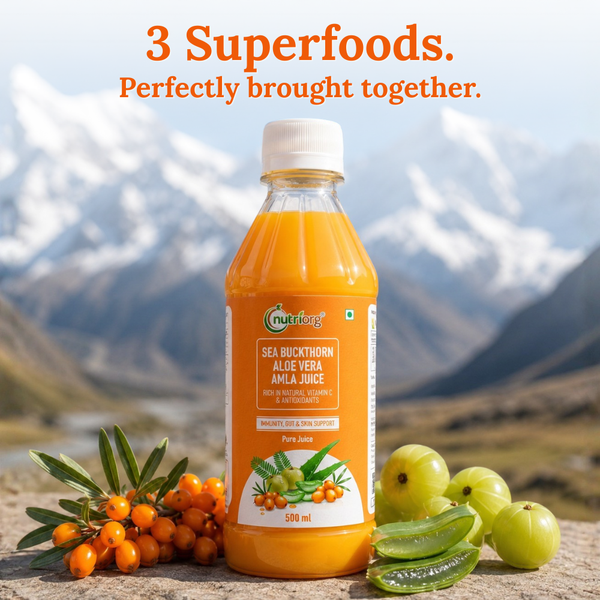 Sea Buckthorn Juice With Aloe Vera & Amla