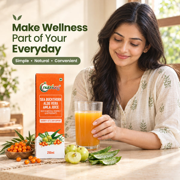 Sea Buckthorn Juice With Aloe Vera & Amla