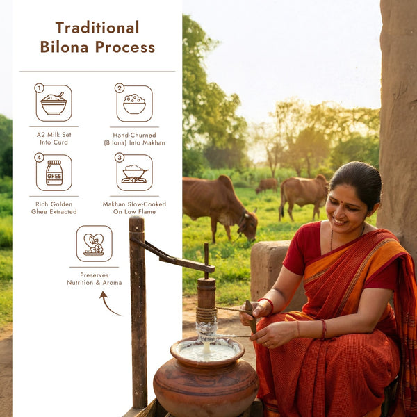 Nutriorg A2 Rich Desi Gir Cow Ghee