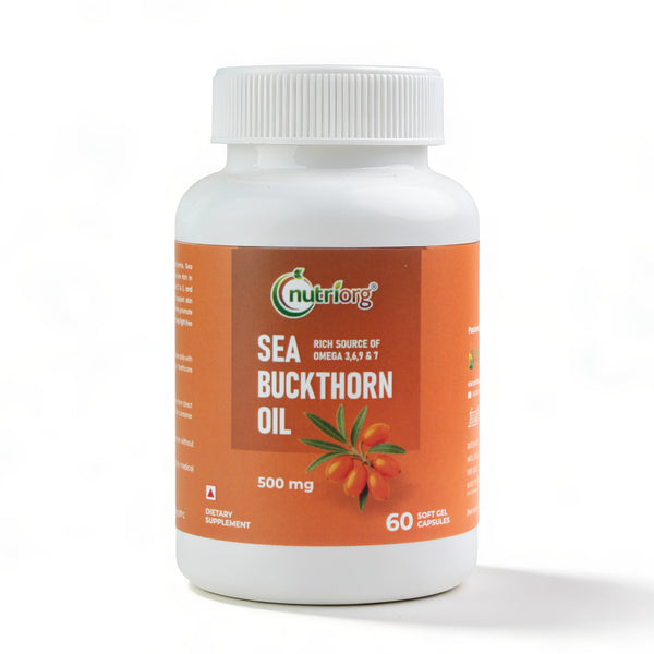 Nutriorg Sea Buckthorn Capsules 500mg
