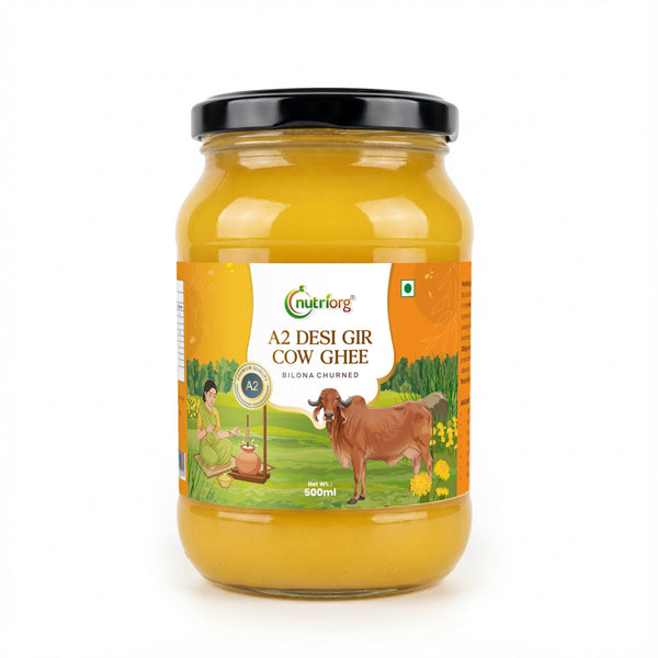 Nutriorg A2 Rich Desi Gir Cow Ghee