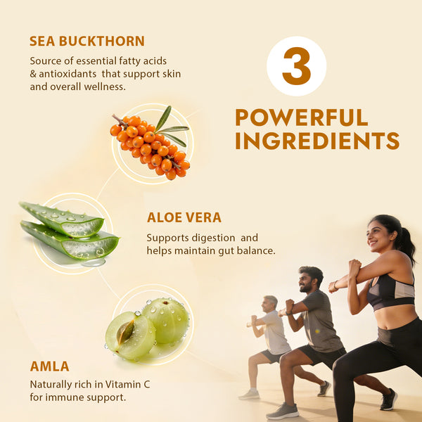 Sea Buckthorn Aloe Vera Amla Juice