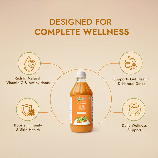 Sea Buckthorn Aloe Vera Amla Juice