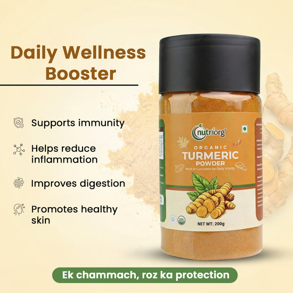 Nutriorg Organic Turmeric Powder - 200g
