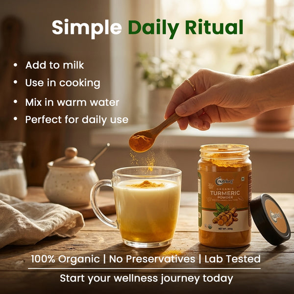 Nutriorg Organic Turmeric Powder - 200g