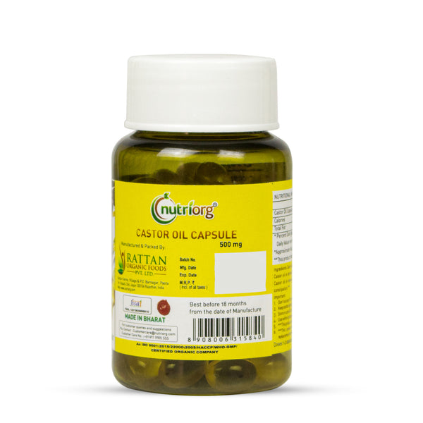 Castor oil capsules