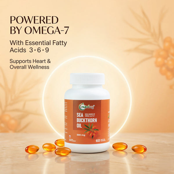 Nutriorg Sea Buckthorn Capsules 500mg