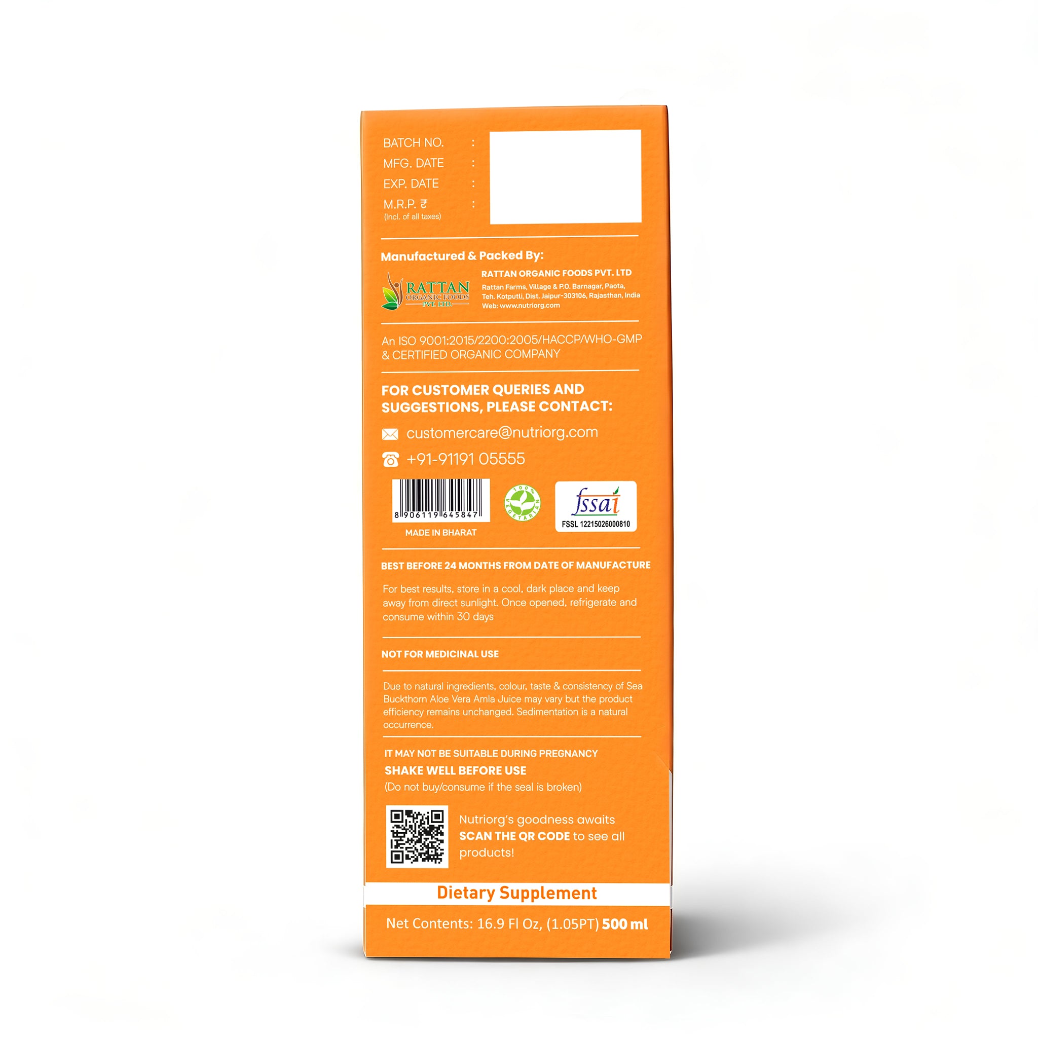 Sea Buckthorn Aloe Vera Amla Juice