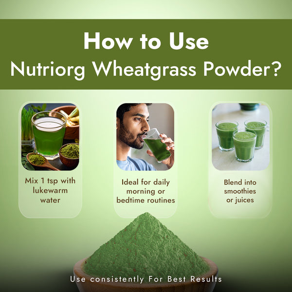 Wheatgrass powder