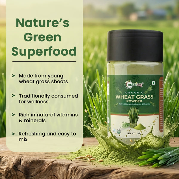 Wheatgrass powder