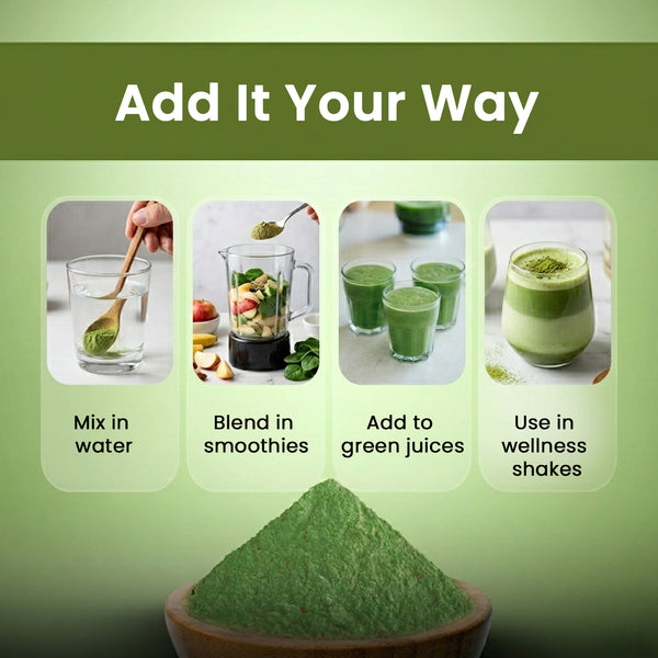 Wheatgrass powder